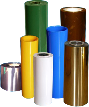 Film for the manufacture of heat-shrink bands